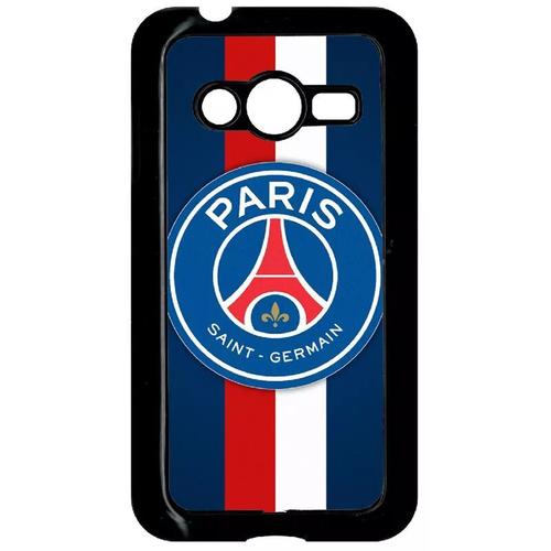 Coque Pour Galaxy Ace 4 Lte G313 - Psg Paris Saint Germain Bleu Blanc Rouge - Noir