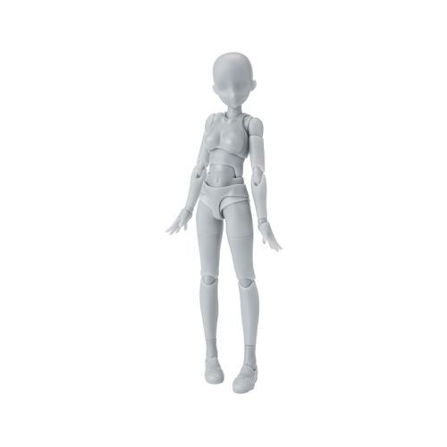 Original Character - Figurine S.H. Figuarts Body-Chan School Life Edition Dx Set (Gray Color Ver.) 13 Cm