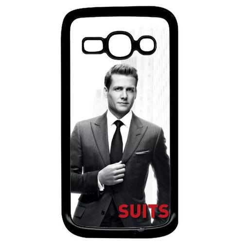 Coque Pour Galaxy Ace 3 - Suits Harvey Specter - Noir