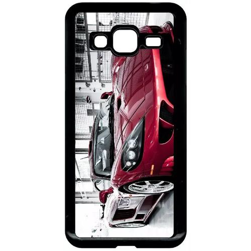 Coque Pour Galaxy J3 (2016) - Voiture De Sport - Noir