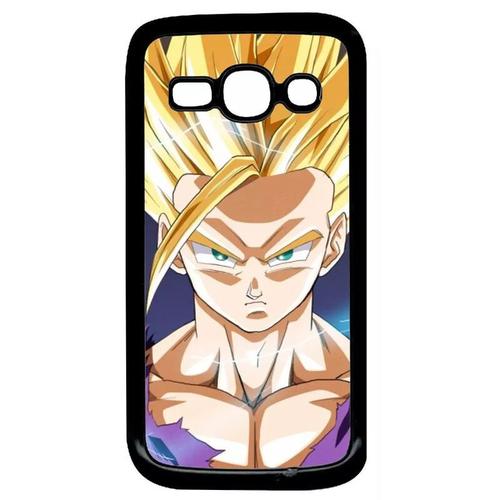 Coque Pour Galaxy Ace 3 - Dbz San Gohan Super Sayen 2 Ssj2 - Noir