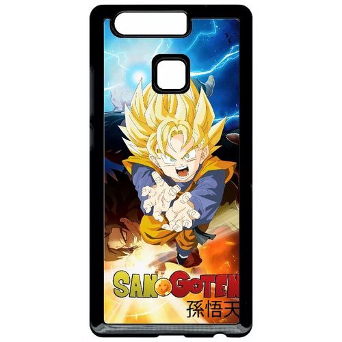 Coque Pour Huawei Ascend P9 - Dbz Songoten Super Sayan Kameha - Noir
