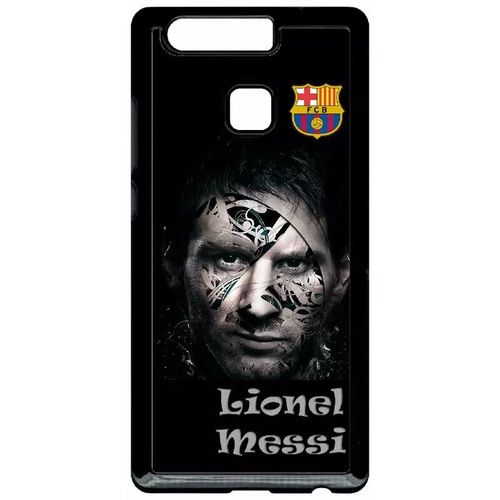 Coque Pour Huawei Ascend P9 - Fc Barcelona Lionel Messi Abstract - Noir