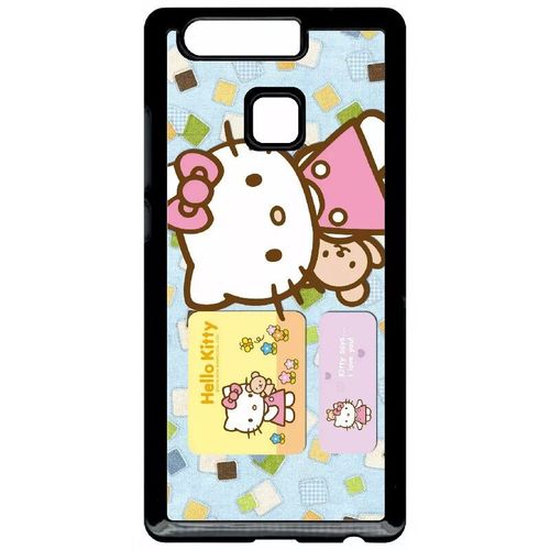 Coque Pour Huawei Ascend P9 - Hello Kitty I Love You - Noir