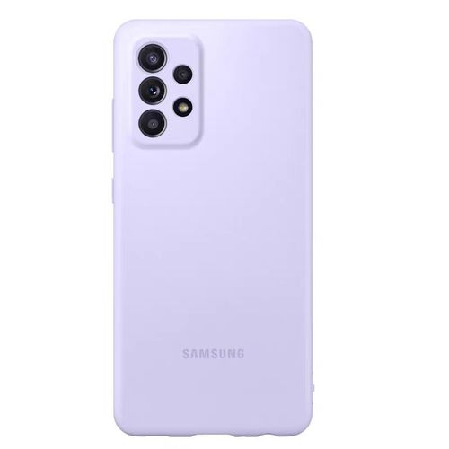 Coque Samsung Galaxy A52 Et A52s Soft Touch Silicone Cover Original Mauve