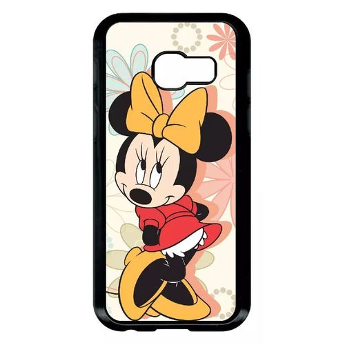 Coque Pour Galaxy A3 (2017) - Disney Minnie Timide - Noir