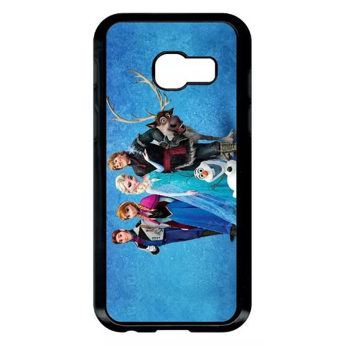Coque Pour Galaxy A3 (2017) - Frozen Reine Des Neiges - Noir