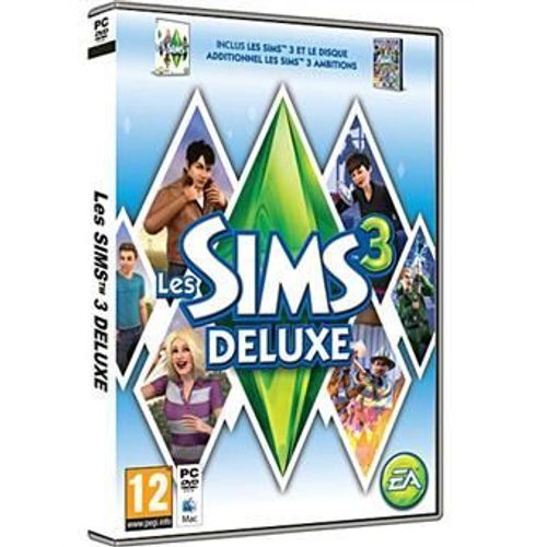 Lot "Les Sims 3 Edition Deluxe" + 3 Disques Additionnels