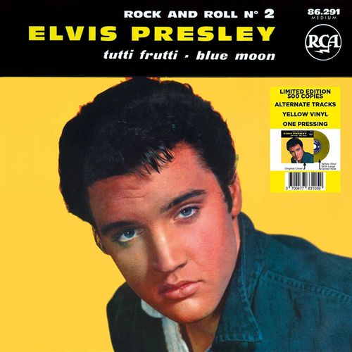Rock And Roll N°2-Seconde Édition-Ep Jaune Elvis Presley