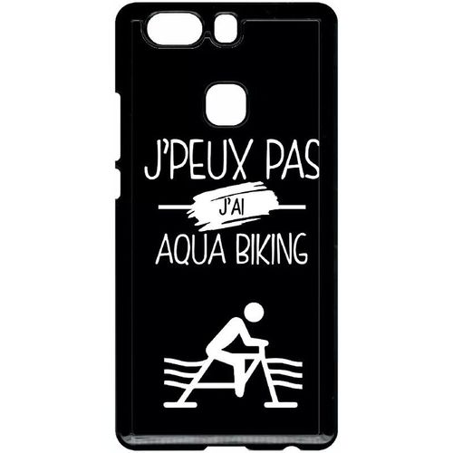 Coque Pour Huawei Ascend P9+ - J Peux Pas J Ai Aqua Biking 2 - Noir