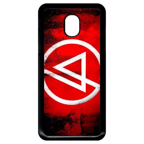 Coque Pour Galaxy J3 (2018) - Linkin Park Logo - Noir