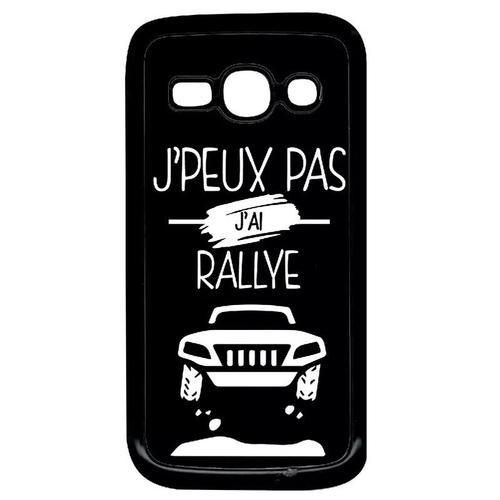 Coque Pour Galaxy Ace 3 - J Peux Pas J Ai Rallye 2 - Noir