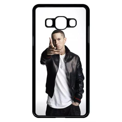 Coque Pour Galaxy J3 Pro - Hip Hop Rap Us Eminem - Noir