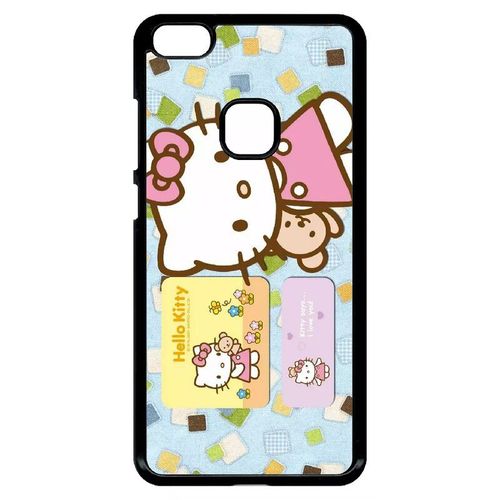 Coque Pour Huawei Ascend P10 Lite - Hello Kitty I Love You - Noir