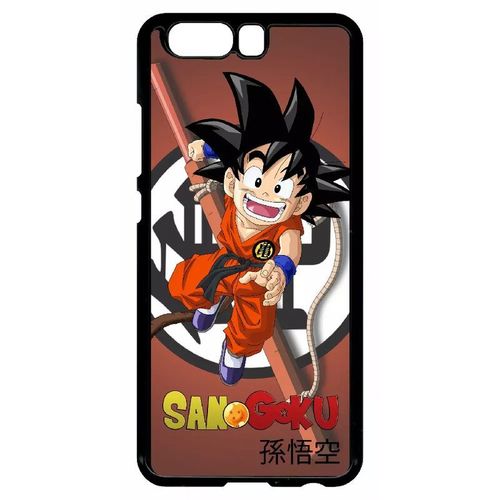 Coque Pour Huawei Ascend P10 - Dbz Sangoku Enfant Kanji Boule De Cristal - Noir