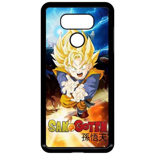 Coque Pour Lg G6 - Dbz Songoten Super Sayan Kameha - Noir