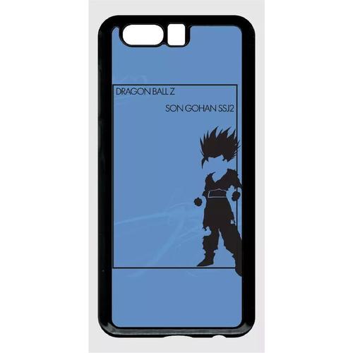 Coque Pour Honor 9 - Dbz Songohan Super Sayan Minimalist - Noir