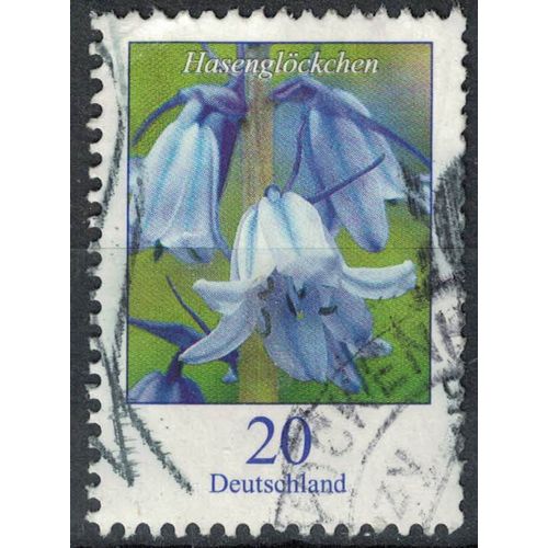 Allemagne 2018 Oblitéré Used Flowers Fleurs Hasenglöckchen Jacinthe Des Bois Su