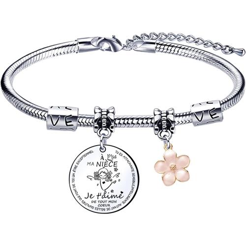 Cadeau Fille Bracelets Femme Cadeau D'anniversaire Garçon Fille Enfant Je T'aime Ma Fille Cadeau Fille À Ma Fille Bracelet Femme Idee Cadeau Ado Fille Pendentif Bracelets