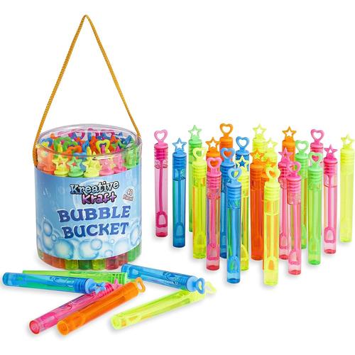 Multicolore Bulles De Savon Enfant, Lot De 40 Tubes Machine A Bulle Avec Produit Et Souffleur, Jeux Exterieur Pour Enfants, Cadeaux Fête Anniversaire, Pinata, Pochette Surprise, Invites Mariage