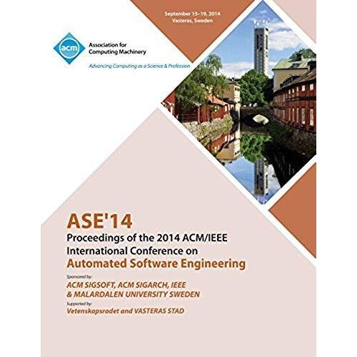 Ase 14 29th Ieee/Acm International Conference On Automated Software Engineering