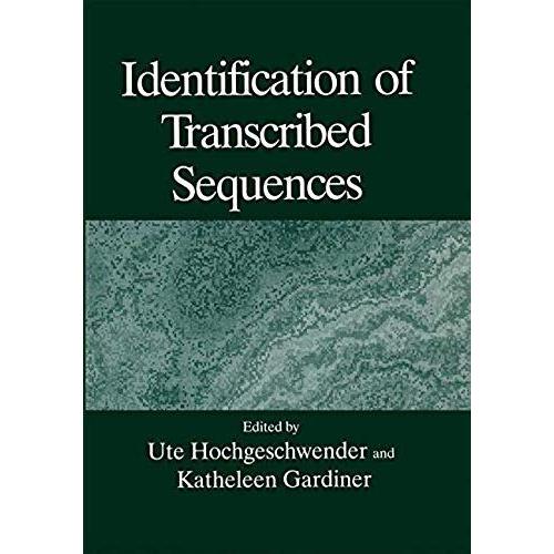 Identification Of Transcribed Sequences