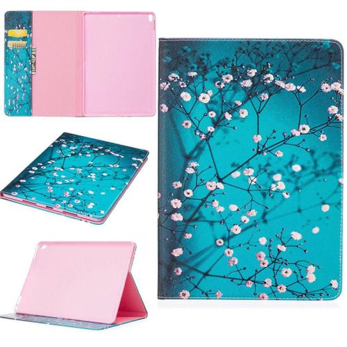 Saturcase Beau Motif Pu Cuir Flip Portefeuille Support Porte-Carte Protecteur Coque Housse Étui Pour Apple Ipad Air 3 10.5 (2019) / Ipad Pro 10.5 (2017) (Bfp-3)