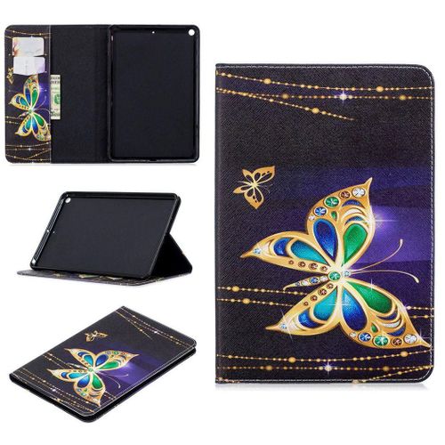 Apple Ipad Mini 5 (2019) Coque, Saturcase Beau Motif Pu Cuir Flip Portefeuille Support Porte-Carte Protecteur Coque Housse Étui Pour Apple Ipad Mini 5 (2019) (Bfp-14)