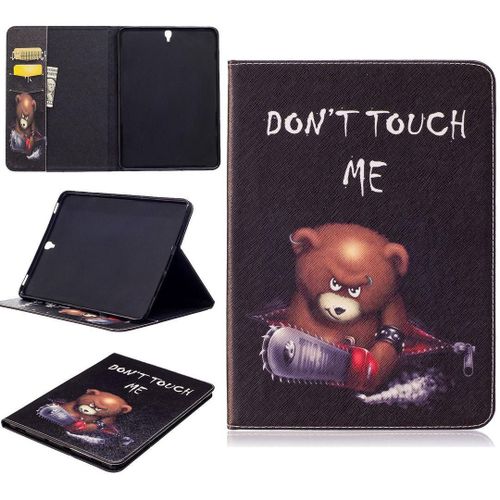 Samsung Galaxy Tab S3 9.7 Coque, Saturcase Beau Motif Pu Cuir Flip Portefeuille Support Porte-Carte Protecteur Coque Housse Étui Pour Samsung Galaxy Tab S3 9.7 Sm-T820 T825 (Bfp-5)