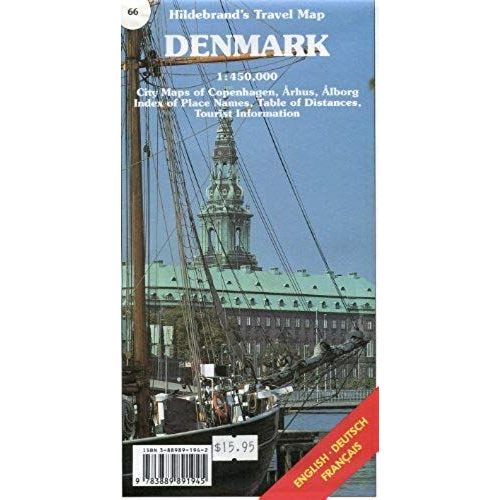 Denmark (Hildebrand Travel Map)