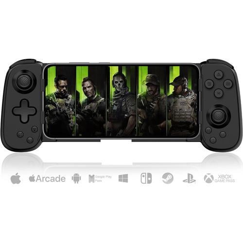 Controller Smartphone Pour Iphone/Android/Pc, Gamepad Bluetooth Pour Ps4/Ps3/Switch Direct Play, Manette De Jeu Cloud Pour Xbox, Playstation, Pc, Controller Wireless Play Cod, Genshin, Diablo