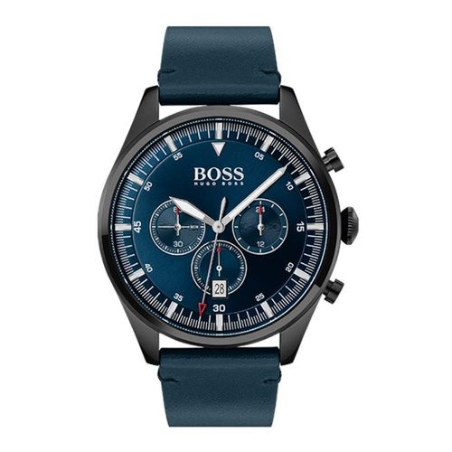Hugo Boss Montre Bleu Chronographe Hommes Pioneer 1513711