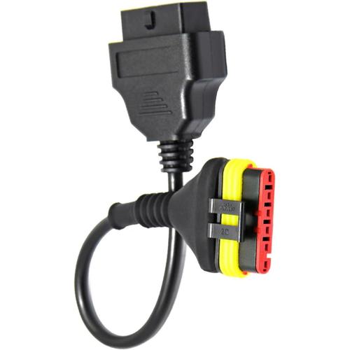 Obd2 Obdii Motorbike Motorcycle Diagnostic Cable Adaptor Compatible With Motorcycle Benelli Plug Tune Ecu Sagem Ecu