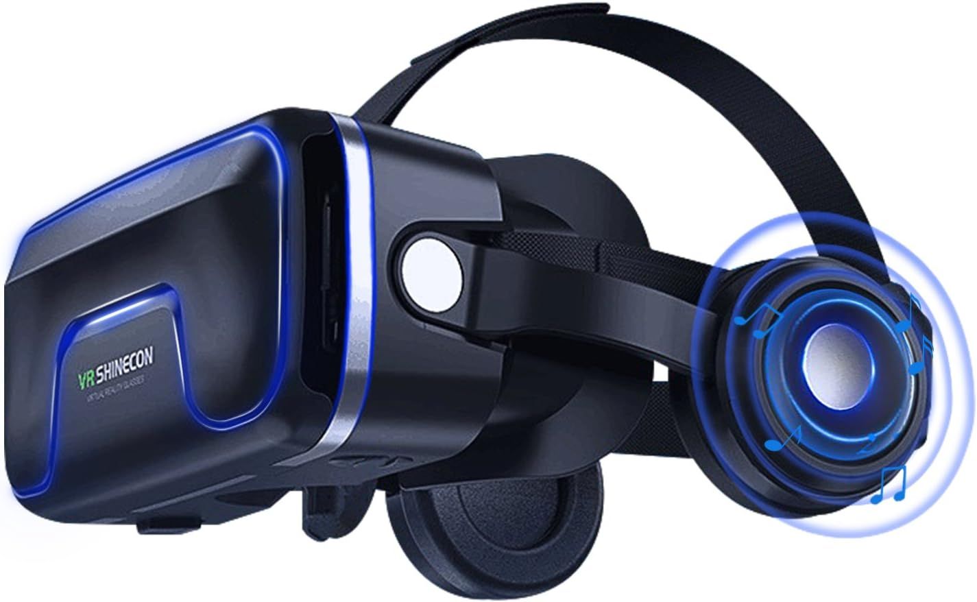 3d Vr Lunettes De Réalité Virtuelle Lunettes Vr Avec Bluetooth Contrôle À Distance, Pour Jeux Vision Panoramique 360 Degré Film 3d Jeu Immersivo Pour Iphone X77plus6s 6plus, Galaxy