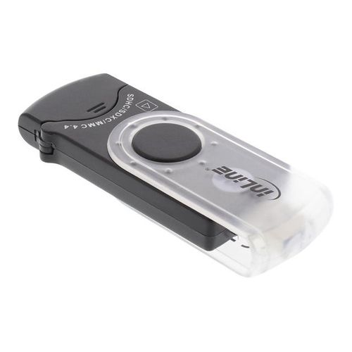 InLine - Lecteur de carte (MMC, SD, MMCmobile, microSD, MMCplus, SDHC, microSDHC, SDXC, microSDXC) - USB 3.0