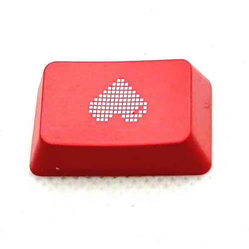 Red Heart CTRL Keycap pour commutateurs MX Logitech G610 G512 G715 G713 G Pro X/Corsair K70 K65 K63 K95 Clavier Gaming