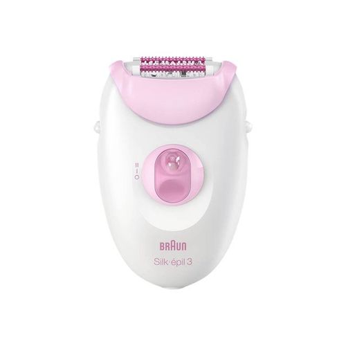 Braun Silk-Épil 3 3270 - Épilateur - Framboise/Blanc
