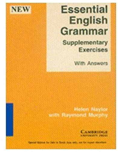 Essential English Grammar - Supplementary Exercises Indian Edition