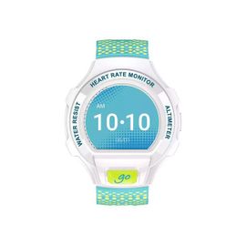 Alcatel Onetouch Go Watch - Blanc - Montre Intelligente Avec Bande - Citron Vert / Bleu - Bluetooth - 55 G