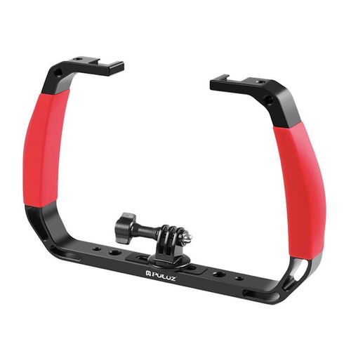 Underwater Diving Rig Puluz For Action Cameras (red)