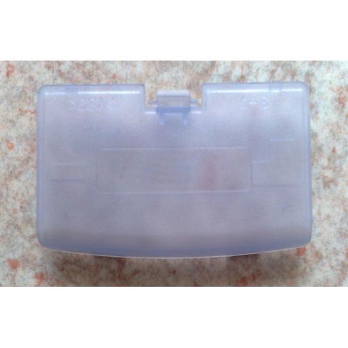 Case Cover Batterie De Réparation Pièce De Rechange Back Door Pour Nintendo Gba Gameboy Advance Violet Transparent