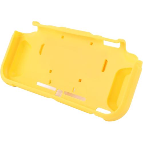 Pour Étui De Protection Switch Lite, Housse De Console De Jeu En Tpu Résistant Aux Chocs Et Aux Rayures Avec Support Pour Cartes De Jeu Jaune