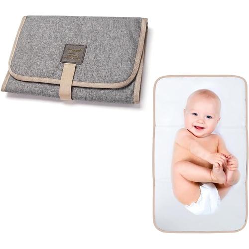 Pliable Matelas A Langer De Voyage, Matelas À Langer Bébé, Tapis À Langer Pour Bébé, Matelas À Langer Pour Jeunes Enfants Tapis Imperméable, Pliable Imperméable Tapis A Langer Portable