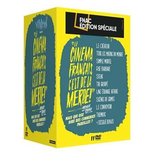 Coffret Le Cinéma Français, C'est De La Merde ! 10 Films Volume 1 - Edition Spéciale