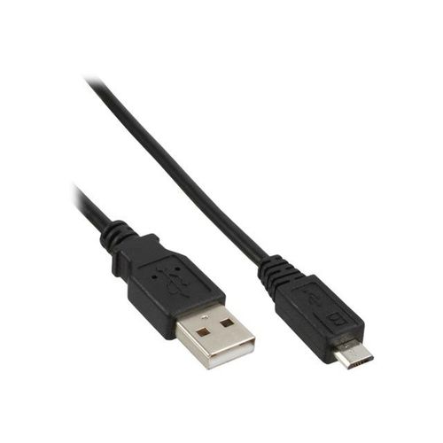 InLine - Câble USB - Micro-USB de type B (M) pour USB (M) - USB 2.0 - 3 m - noir