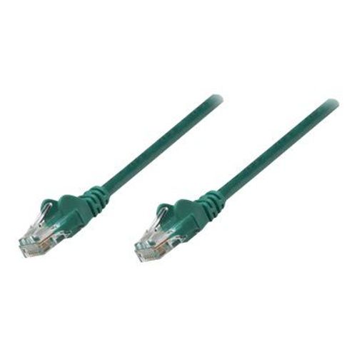Intellinet Network Patch Cable, Cat6, 1.5m, Green, Copper, S/FTP, LSOH / LSZH, PVC, RJ45, Gold Plated Contacts, Snagless, Booted, Lifetime Warranty, Polybag - Câble réseau - RJ-45 (M) pour RJ-45...