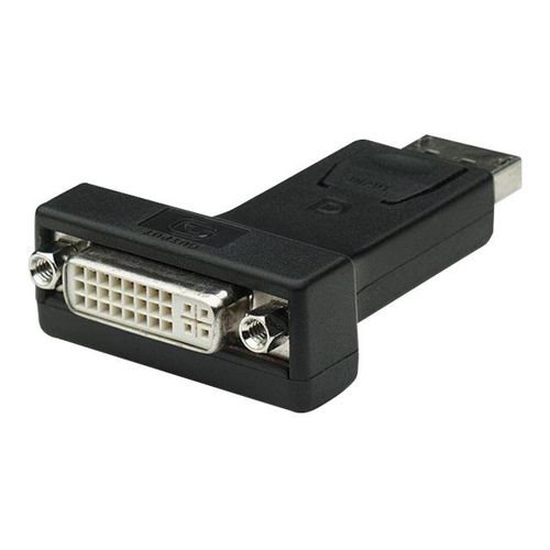 Techly - Adaptateur vidéo - DisplayPort (M) pour DVI-I (F) - 7.3 cm - noir