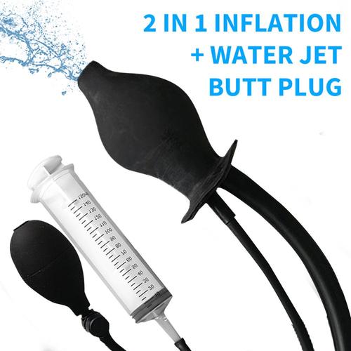 Douche Gonflable En Latex Et Silicone, Seringue De Lavement, Livres De Douche, Gag Oral Creux, Plug Anal, Jouet Sexuel Pour Couple Gay, Bdsm