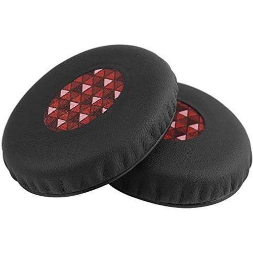 OE2 Replacement earpads Compatible pour Bose OE2 OE2i SoundLink on-Ear Casque de Rechange Universel pour écouteurs (Noir + Rouge)