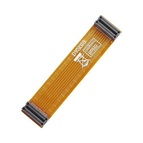 Câble plat pour carte graphique Crossfire flexible ATI CF double carte graphique 9 cm Câble de pont souple adaptateur de connecteur de carte pour carte graphique vidéo ATI/AMD de 95 mm de